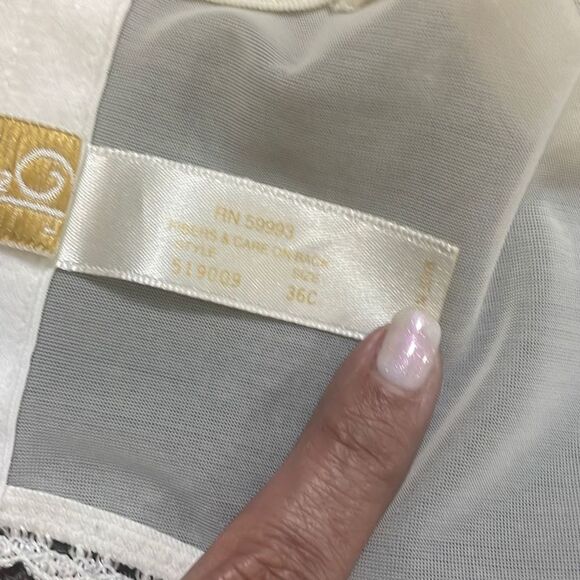 Vintage Oscar de la Renta bustier bra - Picture 5 of 10